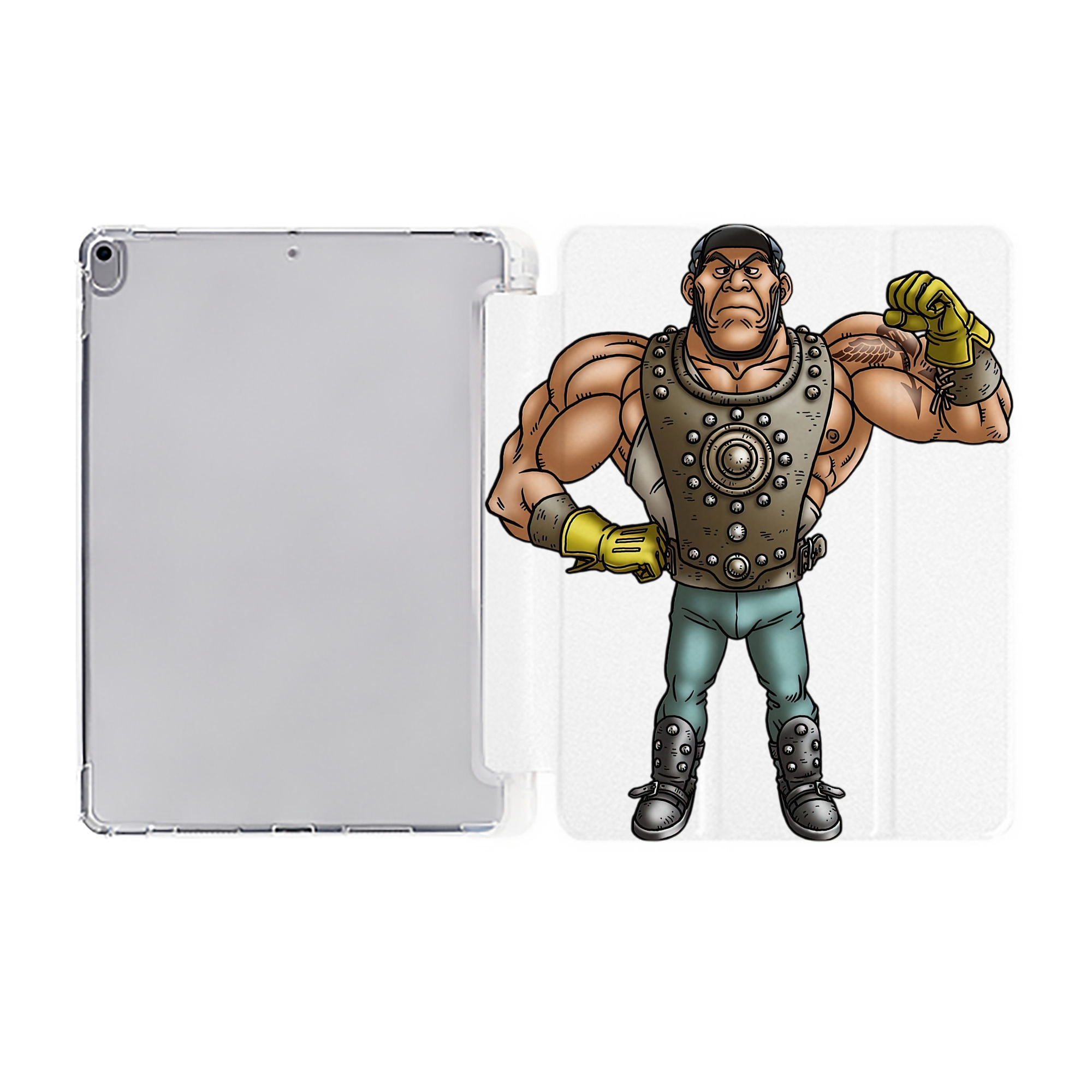 （画像用） ドラゴンクエスト Doragon Kuesuto Dragon Quest IPad ケース ペン収納付き 三つ折りスタンド PUレザー×シリコン 対応機種9.5/10.5/10.9インチ